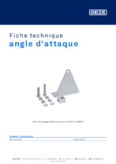 angle d‘attaque Fiche technique FR