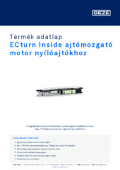 ECturn Inside Termék adatlap HU
