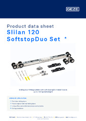 Slilan 120 SoftstopDuo Set  * Product data sheet EN