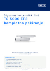 TS 5000 EFS kompletno pakiranje Sigurnosno-tehnički list HR