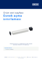 Esnek açma sınırlaması Ürün veri sayfası TR