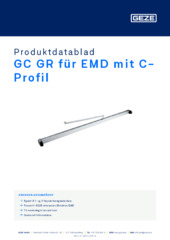 GC GR für EMD mit C-Profil Produktdatablad DA