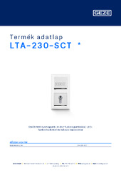 LTA-230-SCT  * Termék adatlap HU