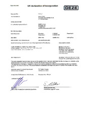 Declaration of conformity EN (66235)