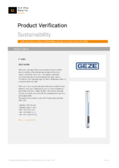 Product declaration (LEED, DGNB, EPD) EN (1805170)