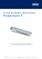 Powerturn F Ficha de dados de produto PT