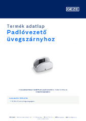 Padlóvezető üvegszárnyhoz Termék adatlap HU