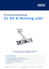 OL 90 N fällning utåt Produktdatablad SV