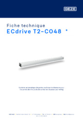 ECdrive T2-CO48  * Fiche technique FR