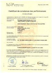 Certificat FR (758895)
