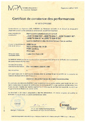 Certificat FR (758657)
