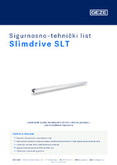 Slimdrive SLT Sigurnosno-tehnički list HR