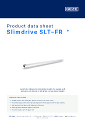 Slimdrive SLT-FR  * Product data sheet EN