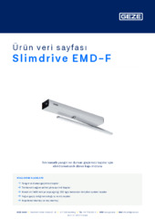 Slimdrive EMD-F Ürün veri sayfası TR