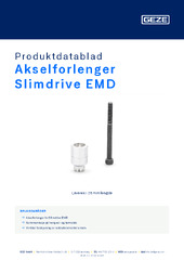 Akselforlenger Slimdrive EMD Produktdatablad NB