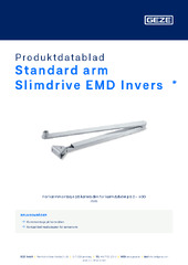Standard arm Slimdrive EMD Invers  * Produktdatablad NB