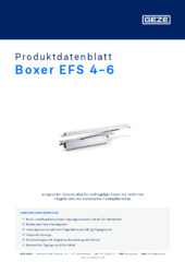 Boxer EFS 4-6 Produktdatenblatt DE