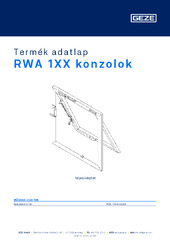 RWA 1XX konzolok Termék adatlap HU