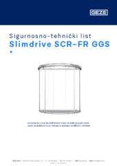 Slimdrive SCR-FR GGS  * Sigurnosno-tehnički list HR