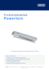 Powerturn Produktdatablad DA