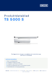 TS 5000 S Produktdatablad SV