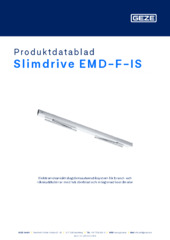 Slimdrive EMD-F-IS Produktdatablad SV