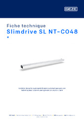 Slimdrive SL NT-CO48  * Fiche technique FR