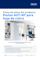 Perlan AUT-NT para hoja de vidrio Ficha de datos del producto ES