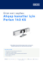 Ahşap kanatlar için Perlan 140 KS Ürün veri sayfası TR