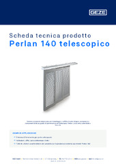 Perlan 140 telescopico Scheda tecnica prodotto IT