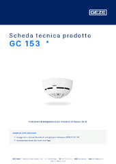 GC 153  * Scheda tecnica prodotto IT