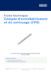 Compas d'entrebâillement et de nettoyage (FPS) Fiche technique FR