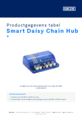 Smart Daisy Chain Hub  * Productgegevens tabel NL