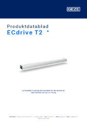 ECdrive T2  * Produktdatablad SV