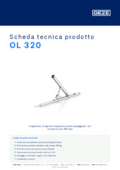 OL 320 Scheda tecnica prodotto IT