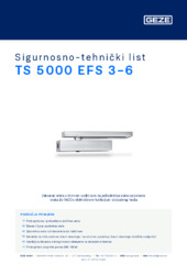 TS 5000 EFS 3-6 Sigurnosno-tehnički list HR