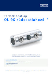 OL 90 rúdcsatlakozó  * Termék adatlap HU