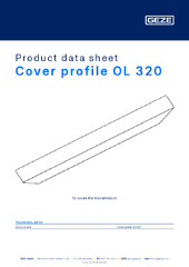 Cover profile OL 320 Product data sheet EN