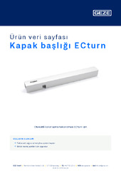 Kapak başlığı ECturn Ürün veri sayfası TR