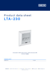 LTA-230 Product data sheet EN