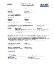 Einbauerklärung DE (1094111)