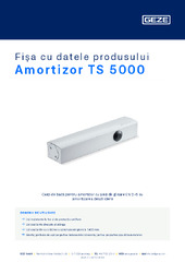 Amortizor TS 5000 Fișa cu datele produsului RO