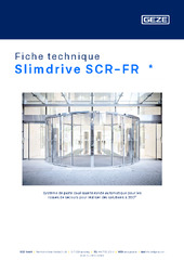 Slimdrive SCR-FR  * Fiche technique FR