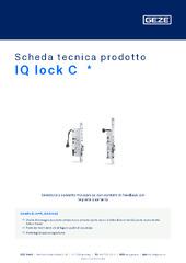 IQ lock C  * Scheda tecnica prodotto IT