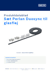 Sæt Perlan Duosync til glasfløj Produktdatablad DA