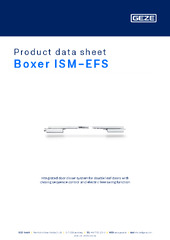 Boxer ISM-EFS Product data sheet EN
