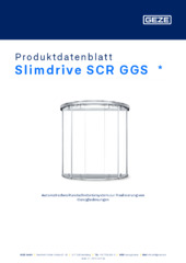 Slimdrive SCR GGS  * Produktdatenblatt DE