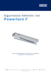 Powerturn F Sigurnosno-tehnički list HR