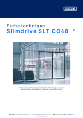 Slimdrive SLT CO48  * Fiche technique FR