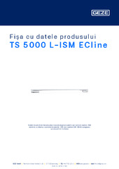 TS 5000 L-ISM ECline Fișa cu datele produsului RO